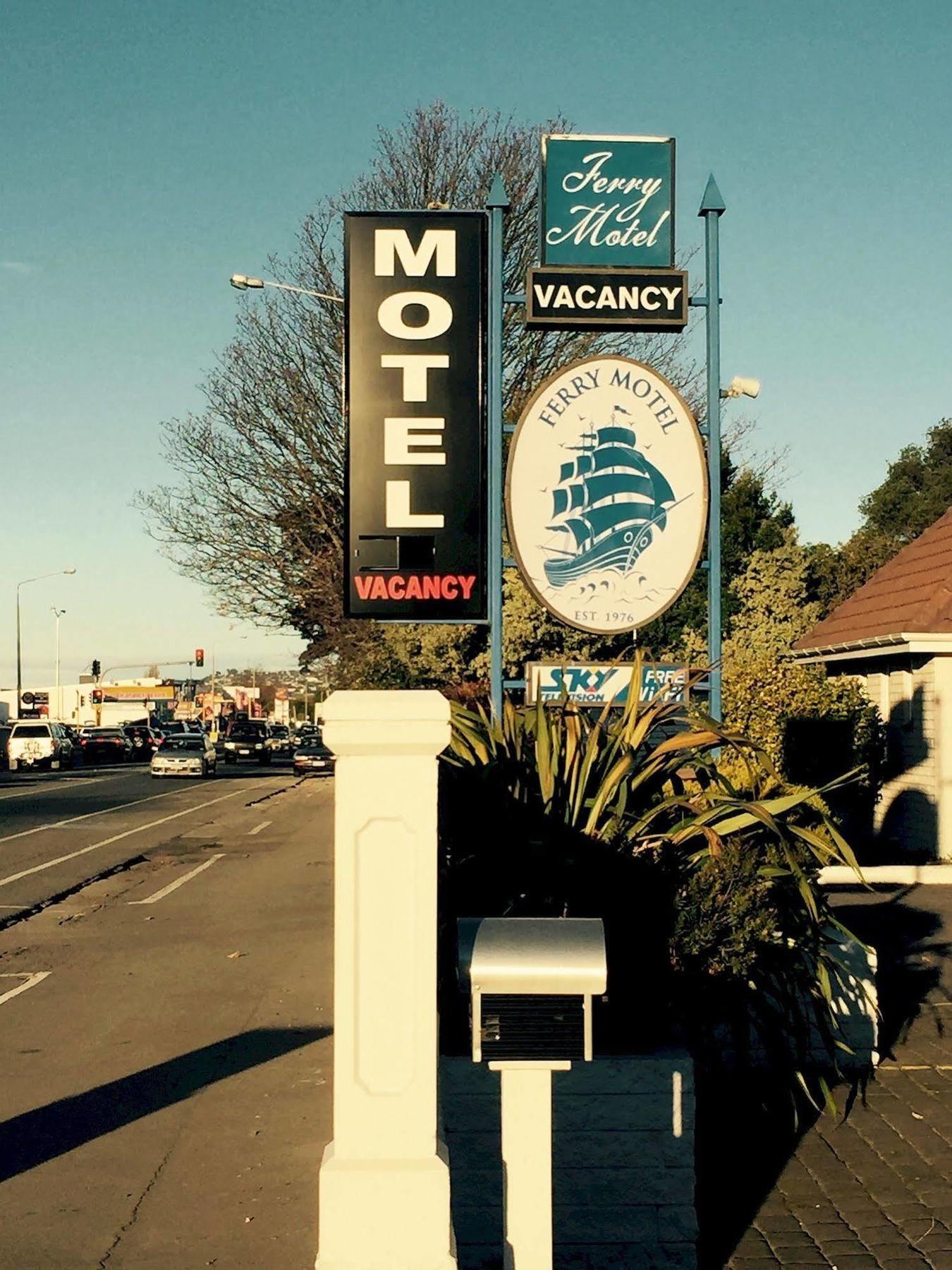 Ferry Motel Christchurch Eksteriør billede